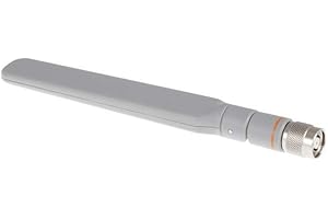 RW ROUTERSWHOLESALE 2.4GHz / 5GHz Doble-Banda (RP-TNC) Antenna Compatible con Cisco AIRONET AIR-ANT2524GB-R= (Gris)