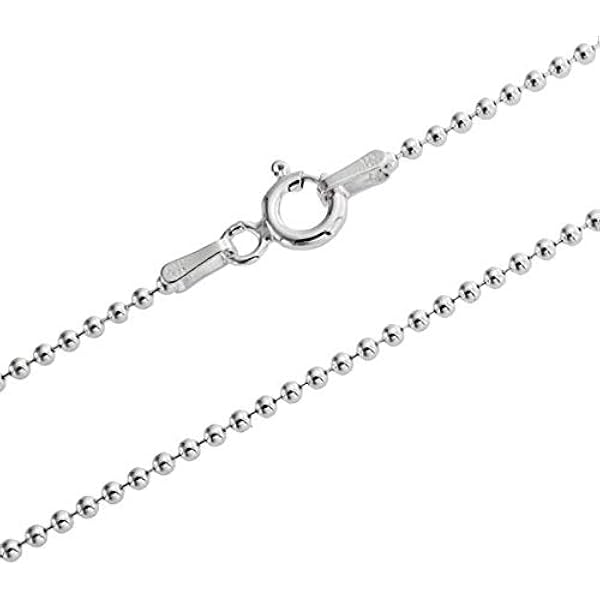 Beydodo Catena Collana Argento 925 50cm Collana a Catena Spiga 3mm Catena Uomo Collana Gioielli