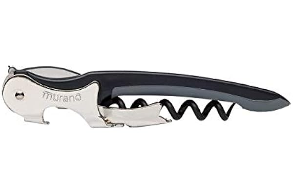 Murano TB 56 sommelierkniv/servitörskniv/korkskruv svart