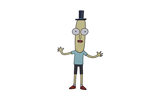 MORTY EYE PATCH, Officially Licensed Original Artwork - Sticker DECAL