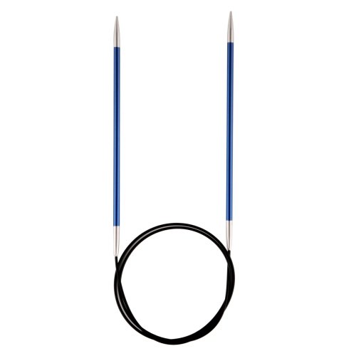 KnitPro International Rundstricknadel ZING 4,00 mm saphir 120 cm