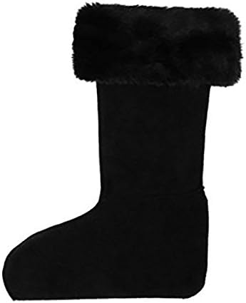 Oakfield Luxury Faux Fur Boot Liners - Jet (Size 4-8)