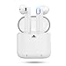 Produktbild Bluetooth Kopfhörer,Dual Drahtlose Bluetooth Kopfhörer V4.2 Wahr Mini in Ear Headset Stereo Sport Kopfhörer Sweatproof mit Ladebox Noise Cancelling,für Android Geräte Samsung Huawei HTC Weiß