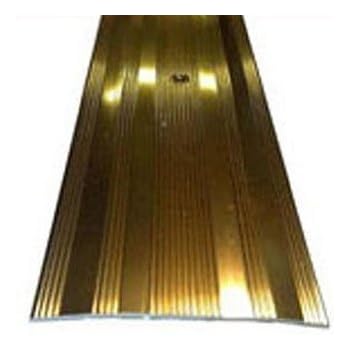 Threshold 61mm Wide Carpet Door Plate Brass Effect 3ft ...