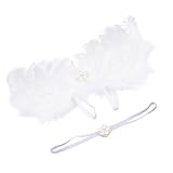 Magideal Newborn Baby Headband & Wing Costume Photo Prop Outfits Sets Flower White RS.285 (64.00% Off) - Amazon