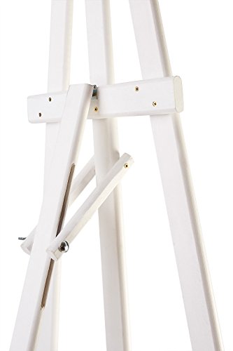 Leinwand Staffelei Holz Künstler Leinwand Gemälde Groß 1800mm Studio Staffelei – WHITE - 2