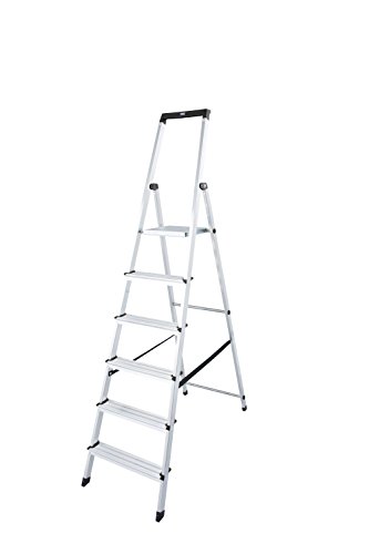 KRAUSE Stehleiter Solidy, 1 Stück, 6 Stufen, 120245 - 3