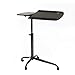 Produktbild Klapptisch Tragbarer Laptop-Standplatz-Wagen mit Mausbrett, höhenverstellbar, 72 x 38 x 73-103cm, (Schokoladenfarbe)