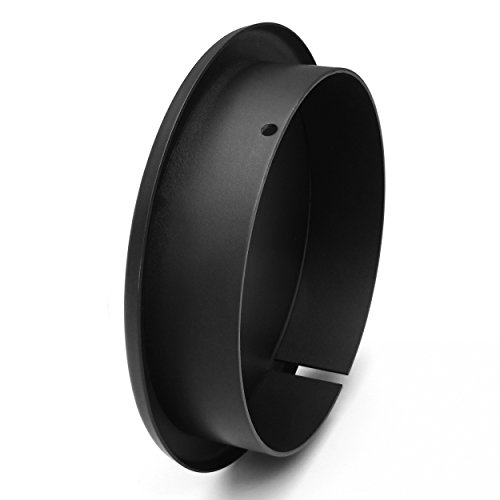 raik SH023-150-sw Rauchrohr / Ofenrohr 150mm – Blindkappe schwarz - 2