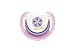 SILICONE PACIFIER STEP 2, PURPLE FLOWER RS.192.00