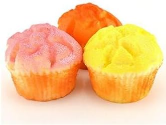 Smilucky 1 Piece Cup Cake Bread Squishy Keyboard Hand Pillow Scent Loaf Bread Toy