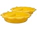 Produktbild Sandkasten Planschbecken Sonnenblume Buddelkasten Kinderpool gelb XXL 114 cm