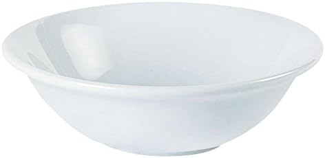 Porcelite 362116 Oatmeal Bowl, 16 cm/6.25" 45 cL/15 oz. (Pack of 6)