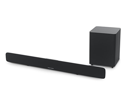 Harman/Kardon SB 20 Heimkino 2.1-Kanal Soundbar mit Kraftvollem Kabellosem Subwoofer, Bluetooth und HDMI ARC - Schwarz