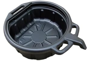 ITC INTERNATIONAL TOOL COMPANY International Tool Company 8 Litres Oil Drain Pan for Car Oil Draining, Heavy Duty Anti Spill Easy Fluid Release