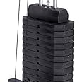 Body Tech PVC Weight Stack Spare Plates for Gym Machines. (5Kg Each)