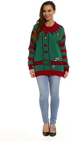Christmas Xmas Jumper Sweater Mens Ladies Unisex Novelty Classic Naughty Santa Fairisle Nordic Rude Rudolph Reindeer