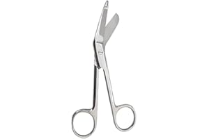 Sumedtec Ciseaux de bandage Ciseaux d'infirmière en acier inoxydable Ciseaux de 14 cm médecins pour la maison