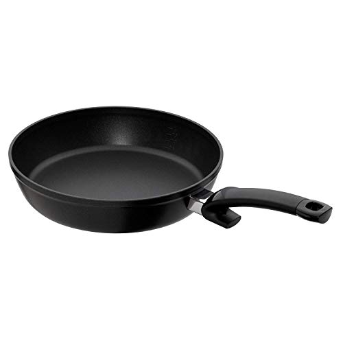 Fissler Protect Alux Premium Sartén Universal, Diámetro 20 cm, con Revestimiento Antiadherente, Apta para Inducción, Aluminio, Plateado, Ø 20 cm