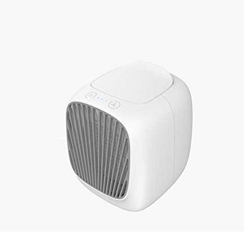 Preisvergleich Produktbild Liu Weiqin Klimaanlagenlüfter USB-Luftkühler Tragbarer elektrischer Lüfter Kleiner Multifunktionstischlüfter Geschenklüfter (Color : A)