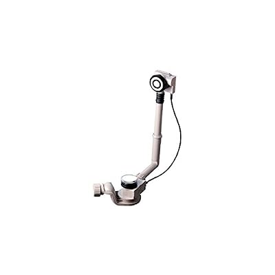Geberit Vidage Geberit automatique Uniflex Pushcontrol pour baignoire standard ø 52-Chrome-brillant