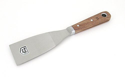 Malerspachtel Set 25 50 100 mm durchgehend vernietet Edelstahl rostfrei Spachtel Gipsspachtel Stielspachtel Schaber - 6