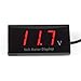 Produktbild XCSOURCE® DC 8-16V Rote LED Digital Anzeige Voltmeter Mini Spannungs Messinstrument Volt Prüfvorrichtung Verkleidung für DC 12V Autos Motorrad Träger MA1004