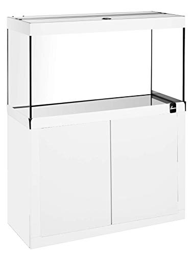 Diversa Fin Line LED 100 * 50 Blanco Acuario Completo de Mueble y luz de LED 24 W