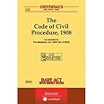 Code of Civil Procedure, 1908 (CPC) - Bare Act 2025 - Latest Edition - Universal (Lexis Nexis)