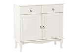 ÚTIL: La mesa consola con su diseño simple y su estilo rústico, su madera lacada en blanco se adapta perfectamente con diversos estilos decorativos. La cómoda vintage no ocupa tanto espacio como un armario pero te permite guardar más prendas en el dormitorio o en cualquier rincón de casa.