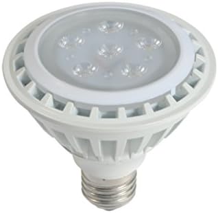 elumico 13W LED Par spotlight warm white (3,000 K), angle of projection: 36°-Lens: Diffuser, Socket: E27, Lumens: 850Lm / CE / RoHs, 2 year warranty
