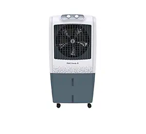 Havells Kool Grande H 85 Litres Desert Air Cooler with Honey Comb Pads, Ice Chamber, Odour Free, Overload Protection and Powerful Air Delivery (Grey)