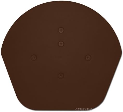 1 x Brown Klober Domed End Cap - Uni-Dry or Uni-Click - Mortar Free end Tile for Gable/Apex Roof.