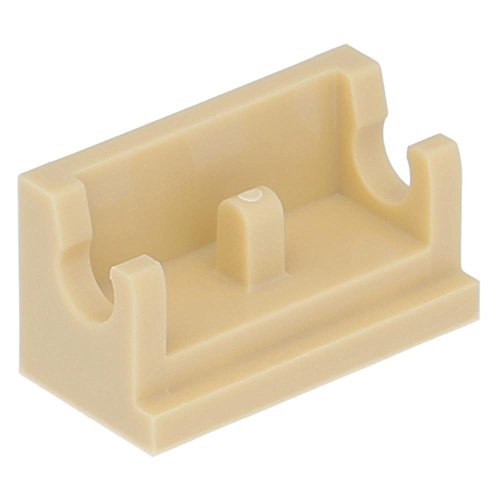 Preisvergleich Produktbild LEGO 10 x Scharnier Stein 1 x 2 Basis Beige