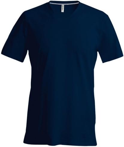KaribanMens Short Sleeve V Neck Slim Fit T-Shirt