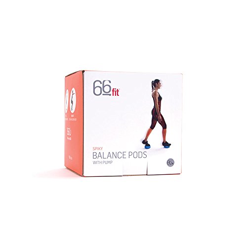 66fit Igel-Balance-Pods mit Pumpe (2er Set) – Physiotherapie, Training, Balance - 3