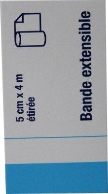Alvita - Bande Extensible 5 Cm X 4 M - 1 Rouleau