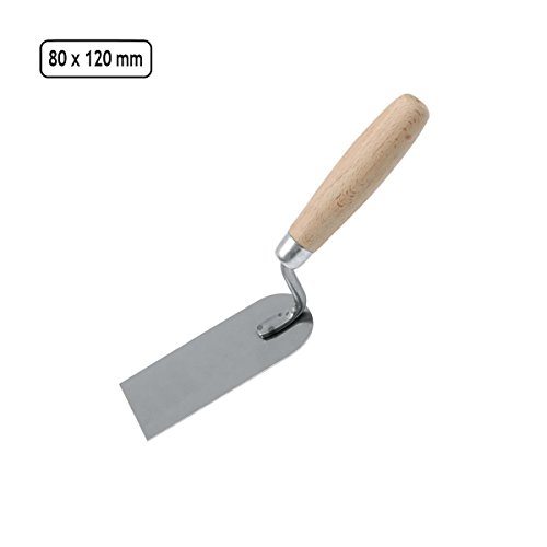 Stukkateurkelle Maurerkelle Putzkelle 80 x 120 mm Edelstahl