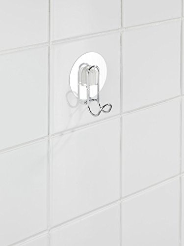 Wenko 21573100 Static-Loc Wandhaken Osimo, Stahl, 8 x 10 x 4,5 cm, chrom - 6