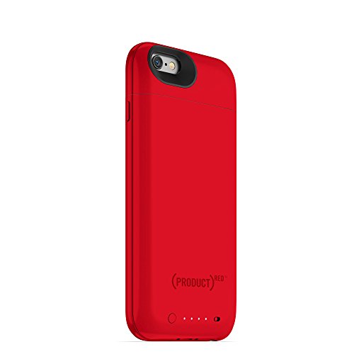 Mophie Juice Pack Plus recargable bater  a externa de funda  2 750 mAh  para Apple iPhone 6 rojo