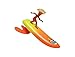 Produktbild Surfer Dudes Wave Powered Mini-Surfer and Surfboard Beach Toy - Costa Rica Rick by Surfer Dudes