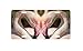 Produktbild Fhdang Decor Flamingo Paare Nummernschild, Autokennzeichen, Autokennzeichen, personalisierbar, 15,2 x 30,5 cm