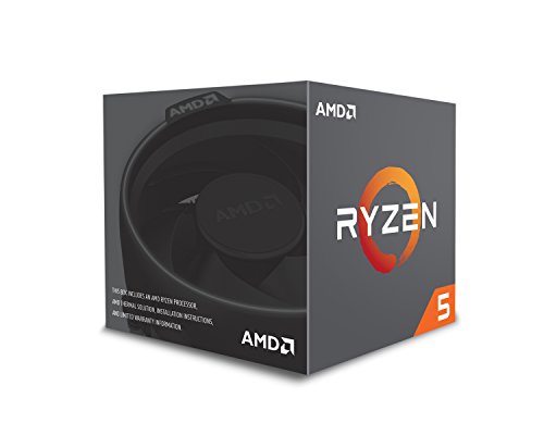 AMD Ryzen 5 2600 - Procesador con disipador de Calor Wraith Stealth  19 MB  6 n  cleos  Velocidad de 3 90 GHz  65 W 