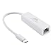 Produktbild Mobi Lock USB-C (3.1) Ethernet LAN Netzwerkadapter Gigabit (Geignet für Gigabit-Netzwerke 10/100/1000 MBit) - Kompatibel mit Apple MacBook (2016) und Allen Anderen Unterstützte Laptops und Computer