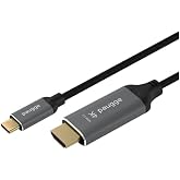 Paugge USB C to HDMI Kablo - 4K60Hz, HDR, HDCP 2.3, Thunderbolt 5/4/3, DEX Mode, 2 Metre (CHD20B-PRO)
