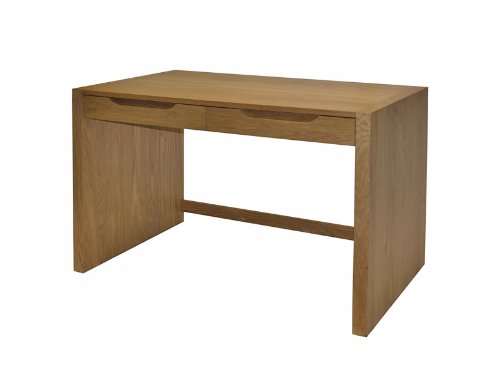 Alphason Butler Oak Desk with Stationary Drawers