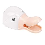1. Forma adorable: el artículo adoptó una forma linda de cabeza de pato, que es perfectamente adaptable para su mascota.