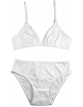 MÄDCHEN UNTERWÄSCHE SET, HOESCHEN UND BUSENHALTER