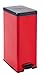 Produktbild Curver 40 Liter Kunststoff Slim Bin Abfallbehälter, – parent Rot