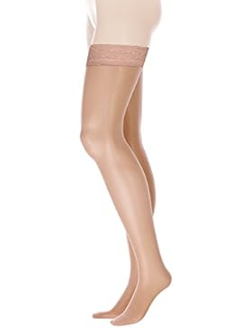 GLAMORY Damen Halterlose Strümpfe Allure 20 DEN